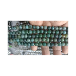 Cuentas de piedra Ágata de 12mm - Product Image 1