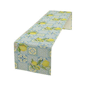 Embroidered Cotton Table <b>Runner</b> Home Decoration for Special Occasions Festivals Woven Technique - Product Image 3