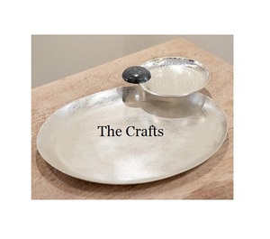 Conception avantageuse Fer Noir Couleur Plateau De Service Avec Poignée Ustensiles De Cuisine Chocolats Plateau De Service Au Meilleur Prix - Product Image 3