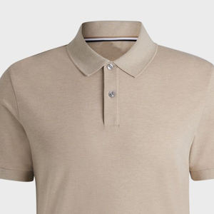 เสื้อโปโลแขนสั้นของผู้ชายเสื้อคอตตอน100% อย่างยั่งยืน - Product Image 2