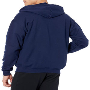 OEM service <b>Hoodie</b> Embroidery Custom Private Label <b>Long</b> Hoodies Anti-Shrink Fleece Zipper-up Hoodies - Product Image 5