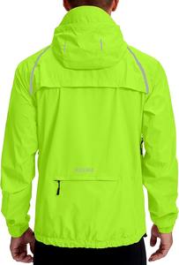 Veste coupe-vent à capuche camouflage enduit à séchage rapide pour vélo et cyclisme unisexe tous temps imperméable et coupe-vent - Product Image 2