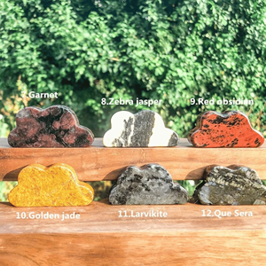 เครื่องประดับคริสตัลพลอยธรรมชาติคุณภาพสูงแกะสลักด้วยมือสำหรับตกแต่งบ้านพลังงานทางจิตวิญญาณปรับสมดุลสไตล์ความรัก - Product Image 3