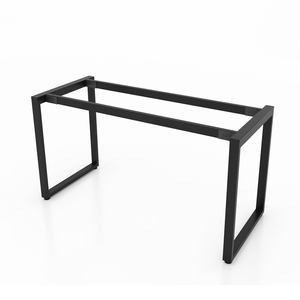 BFCBCN02 - Pieds de table en fer de style industriel pour table à manger, meubles de cuisine, usage hospitalier, dimensions 140x60 (cm) - Product Image 1