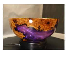 Best Quality <b>Resin</b> Finished Wooden Serving Bowl <b>for</b> Home Wares and Kitchen Handmade <b>for</b> <b>Table</b> <b>Top</b> High Quality Wood - Product Image 5