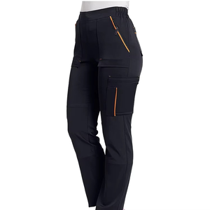 Ventes chaudes, nouveaux modèles, uniformes médicaux pour infirmières avec poches, tricotés en 100% coton, logo personnalisé, OEM, anti-rides, uniforme d'hôpital - Product Image 3