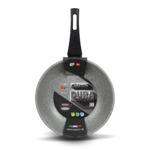 Utensili da cucina italiano Non-Stick Wok con maniglie in bachelite granito Pentole a Induzione include Pentole Induzione Pentole con coperchio - Product Image 3