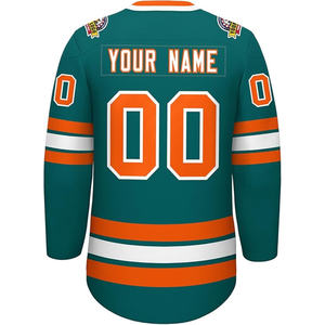 Nuevo Diseño Personalizado de Camiseta de Hockey sobre Hielo Sublimada, 100% Poliéster, Transpirable, de Secado Rápido, Antibacterial, con Logotipo Personalizado, Unisex, al por Mayor - Product Image 2