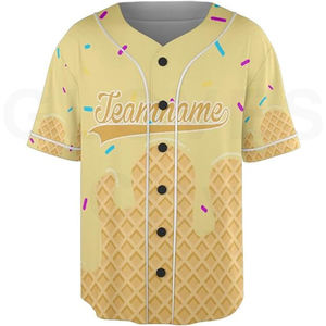 Comfort Fit Gameday GANTS City Baseball Jersey Conçu pour tous les maillots de baseball Design sublimé Day Comfort Baseball Jersey - Product Image 1