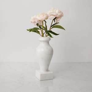 Jarrón de Flores de Mármol de Gran Calidad a un Precio Razonable para Decoración de Mesa de Comedor, Mejorado con Artesanía Artística en Piedra - Product Image 4