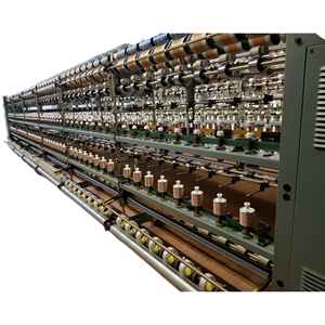 Machine à enrober à double enroulement OMM ECO Rotor avec 192 broches et bobine de 140 mm pour l'enrobage de lycra/nylon/coton - Product Image 1