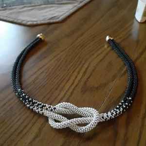 Collar de Cuentas de Vidrio Verde Hecho a Mano con Colgante en Forma de Bola, Cadena de Cuerda, Joyería de Moda Vintage para Mujer - Product Image 3