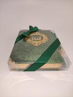 Coffret cadeau musulman, cadeaux islamiques, boîte de cadeaux pour le Ramadan, l'Aïd, les mariages, les festivals, Yaseen, Coran, tapis de prière, tasbih, velours durable, logo personnalisé