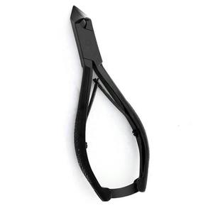 Instrumento de Podología, alicates de acero inoxidable negro para uñas, cortador de uñas de los pies en forma de Luna, pinza para Podología, cortaúñas, Pakistán - Product Image 1