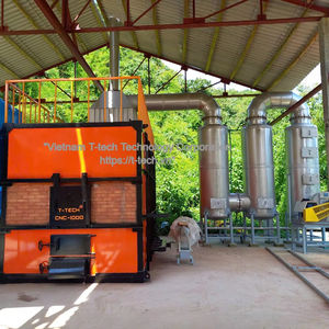 Incinérateur de déchets solides municipaux (DSM) facile à utiliser, sans carburant auxiliaire, incinérateur sans ajout de carburant - Product Image 3