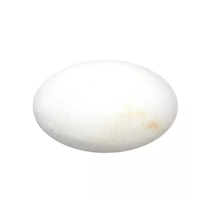 Pierre roulée naturelle de haute qualité jade blanc paume plate pierres précieuses plates roulées cristal de guérison pierre précieuse de palmier naturel en gros - Product Image 5