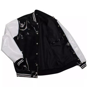 Chaqueta Letterman de moda, fabricantes de chaquetas Letterman personalizadas Plain Varsity, chaquetas Varsity personalizadas para hombres en blanco al por mayor - Product Image 6