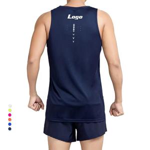 <b>Mens</b> Running Workout High Quality Fashion Mesh <b>Vest</b> <b>White</b> Gym Tank Top Custom Logo <b>Men</b> Outdoor Fitness Tank Tops Wholesale - Product Image 3