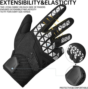 Nuevo Motocross Biker Ciclismo Montar Moto Protección Motocicleta Guantes de dedo completo - Product Image 5