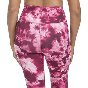 Meilleure vente femmes 100% coton taille haute Yoga Leggings respirant extérieur sublimé conception personnalisé vêtements de sport - Product Image 3