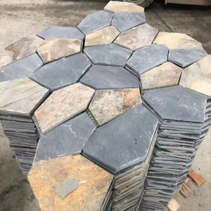 Natural Flagstone <strong>Tiles</strong> for Outdoor Use Crazy Paver Irregular Decorative Stones <strong>Split</strong> <strong>Surface</strong> Finish for Villas <strong>Slate</strong> Paving - Product Image 4