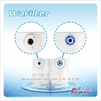 Nano argent bloc de carbone osmose inverse ménage robinet de cuisine système de filtre à eau potable