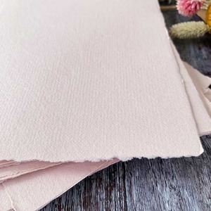 Papel de rubor hecho a mano-Trapo de algodón reciclado PAQUETE de 5 hojas de estilo de hadas con impresión UV y offset para uso de regalo - Product Image 2