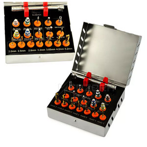 Kit dentaire universel manuel en acier inoxydable pour une utilisation en laboratoire clinique avec plusieurs outils réutilisables certifiés CE - Product Image 1