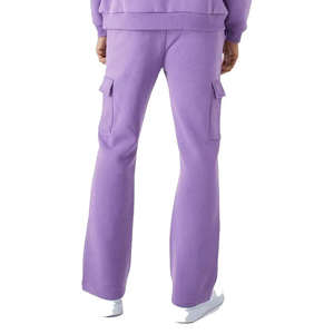 Vente chaude 2025, survêtement de sport pour homme personnalisé OEM, 100% coton, sweat-shirt à col rond épais, ensemble pantalon de survêtement - Product Image 5