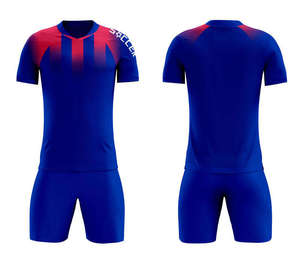 Uniformes de football pour enfants de haute qualité Ensembles d'uniformes de football pour jeunes Kits d'entraînement confortables personnalisés à manches courtes Vente en gros - Product Image 4