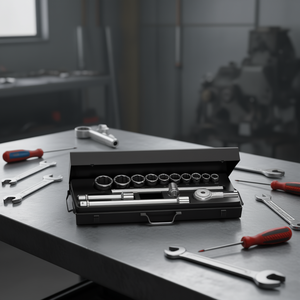 Juego de Llaves de Tubo Facom de 3/4'' y 12 Puntas, Tamaño Métrico - Product Image 3