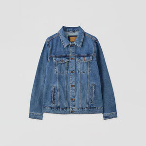 Offre Spéciale veste en jean sur mesure concevez votre propre jean vestes pour hommes veste en jean coupe-vent pour hommes - Product Image 6