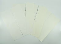 Feuille de papier Chaofa personnalisée avec fil de sécurité holographique gaufré anti-contrefaçon pour étiquettes haut de gamme, emballages et applications de facturation