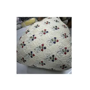 Modern Embroidered Viscose Georgette Dress Material Woven Plain Style for Swimwear Wholesale from Indian Manufacturer - Product Image 1