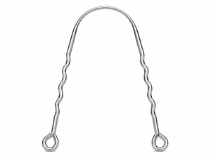 Grattoir à langue double face en cuivre DIVRIS, réutilisable, portable, outil d'hygiène buccale pour un usage quotidien - Product Image 1