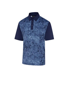 เสื้อโปโลผ้าไอซ์ซิลค์สำหรับผู้ชายเสื้อกีฬาน้ำแข็งเย็นแบบแห้งเร็วโลโก้ใหม่ออกแบบได้ตามต้องการ - Product Image 1