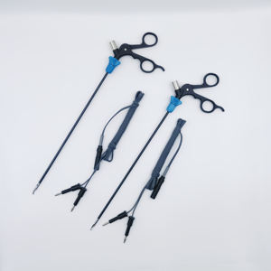 คีมผ่าตัดแบบสองขั้วไฟฟ้าชนิดส่องกล้อง ทำจากสแตนเลสคุณภาพสูง สำหรับการผ่าตัดขนาดเล็ก ใช้ซ้ำได้ พร้อมการรับประกัน 2 ปี - Product Image 3