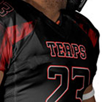 Uniforme de football américain hautement personnalisé pour hommes, durable, respirant, en jersey doux, grande taille, design unique, logos d'équipe disponibles