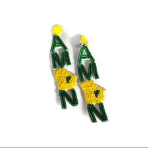 Pendientes bordados con cuentas bohemias hechos a mano de estilo Vintage, cuentas de gota de aro de moda personalizadas, colgantes bohemios personalizables - Product Image 5