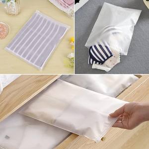 Bolsa con Cierre de Cremallera LDPE con Válvula, Reciclable, Personalizable, Transparente, Reutilizable para Envasado de Cosméticos, Ropa y Alimentos - Product Image 2