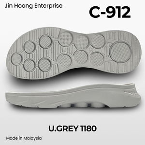 Zapatos Jin Hoong para Mujer C-912, Color Gris Claro, Suela de PVC Ultraligera con Función Antideslizante Duradera y Diseño Ligero - Product Image 3