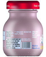 Jugo de cúrcuma 100% orgánico, bebida natural orgánica de jengibre y cúrcuma en botellas de 63g