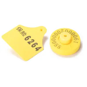 Iso11784/5 standard numbering ear tags for cow small animals