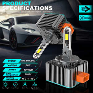 Direct Plug-in Mini Voiture Lumières Ampoule D Série <span class=keywords><strong>U</strong></span> Shaper Cuivre Tube Led Ampoule D1S D2S D3S D4S D5S Phares Led - Product Image 6