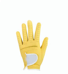 99.9% gants de golf en cuir véritable Cabretta vêtements de sport décontractés de haute qualité avec logo personnalisé couleurs respirant caractéristique en gros - Product Image 2