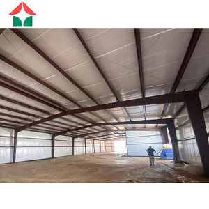Petit entrepôt préfabriqué polyvalent de haute résistance de bâtiment de structure métallique entrepôt préfabriqué - Product Image 4