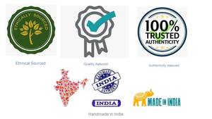 ชุดเดรสและที่คลุมผ้าฝ้าย100% ลายดอกไม้สไตล์อินเดีย44 '' / 111cm สำหรับเด็กหญิงและเด็กชายขายส่ง - Product Image 6