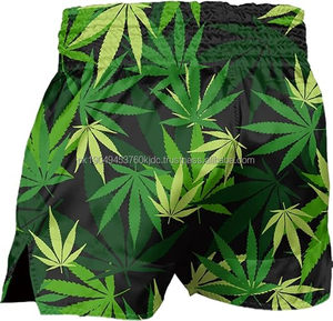 Pantalones cortos de boxeo de satén pesado personalizados XL para adultos, pantalones cortos de gimnasio con cintura elástica y logotipo, ropa de lucha por sublimación para adultos, Muay Thai - Product Image 2