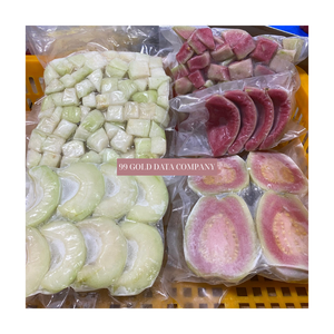 Trozos de guayaba congelada de Vietnam 100 por ciento de fruta tropical dulce natural para batidos postres cócteles y procesamiento de alimentos - Product Image 1