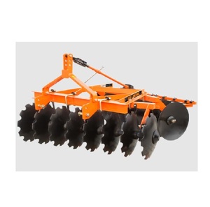 Herse à disques robuste à 3 points de fixation, disques décalés, équipement agricole pour tracteur, fournisseur - Product Image 1